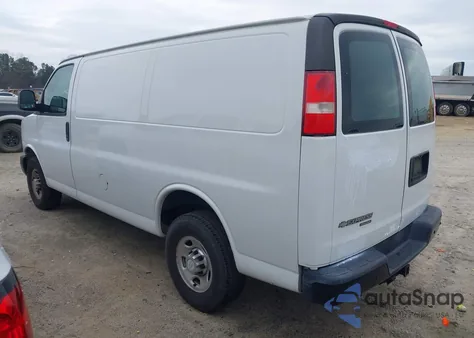 2015 Chevrolet Express 2500 Work Van из США, поврежденный, VIN 1GCWGFCF7F1278096